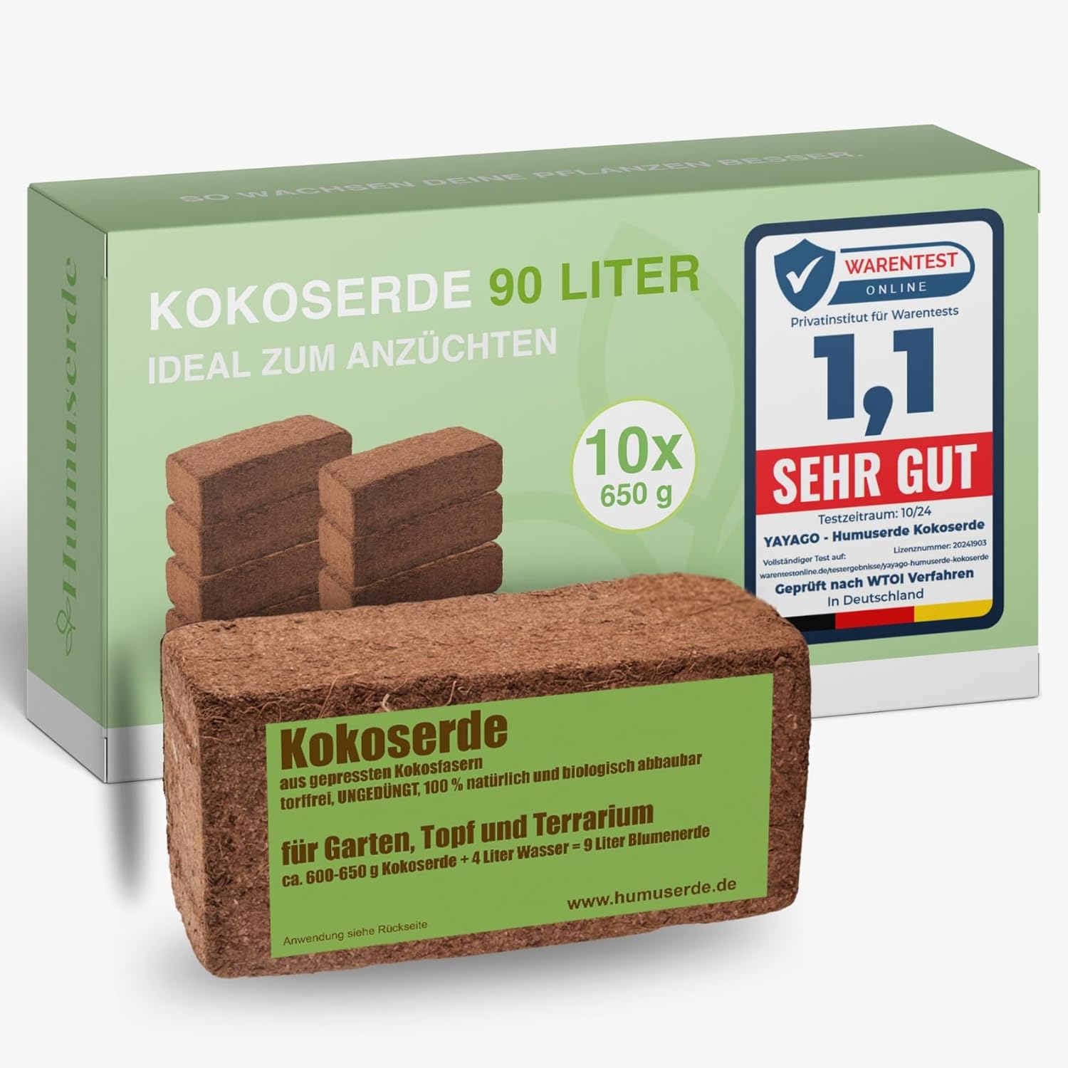 yayago Kokoserde Terrarium-Substrat