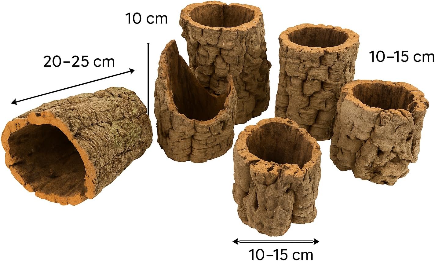 SAHAWA Korkröhren-Set gemischt 2 kg - Bild 5