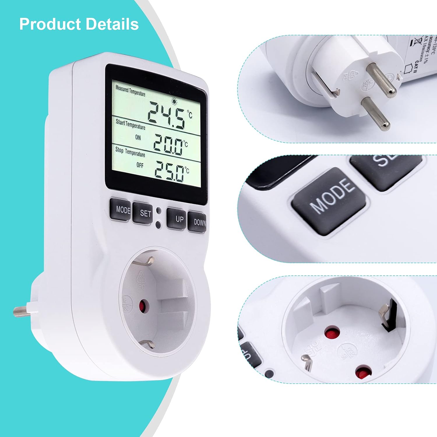 RUIZHI Terrarium-Thermostat - Bild 5