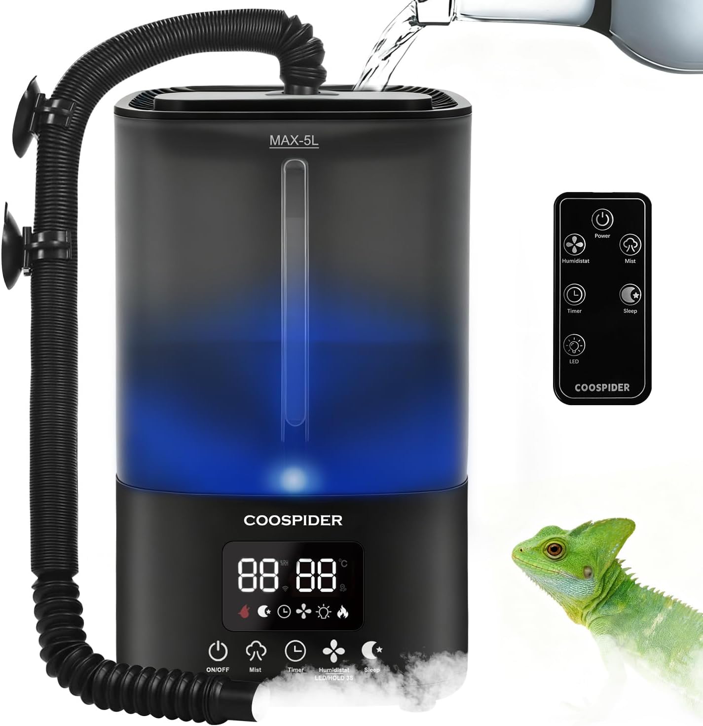 Tararium Terrarium-Vernebler 5 L mit Timer