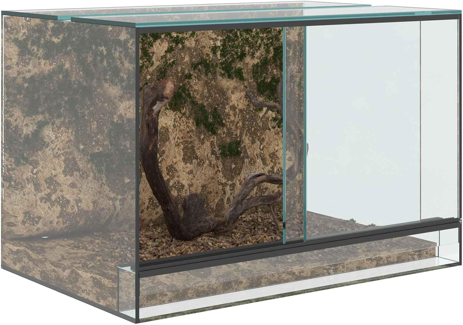 vidaXL Glasterrarium 60×40×40 cm